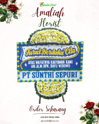 Papan Bunga Duka di Kudangwangi