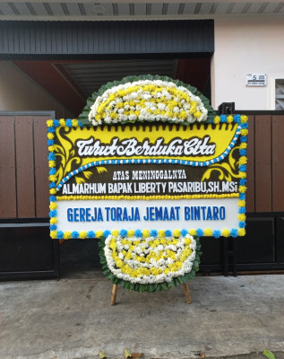 Papan Bunga Duka di Kudangwangi
