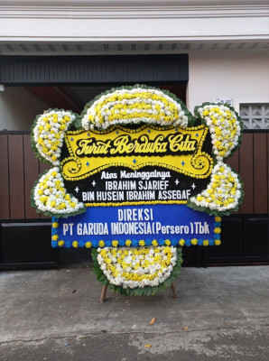 Papan Bunga Duka di Kudangwangi