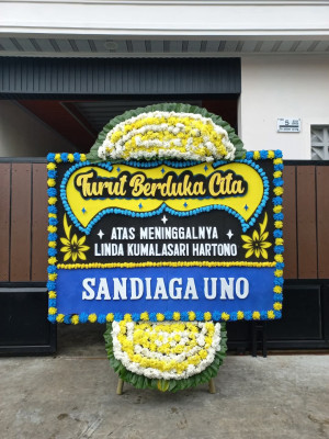 Papan Bunga Duka di Kudangwangi